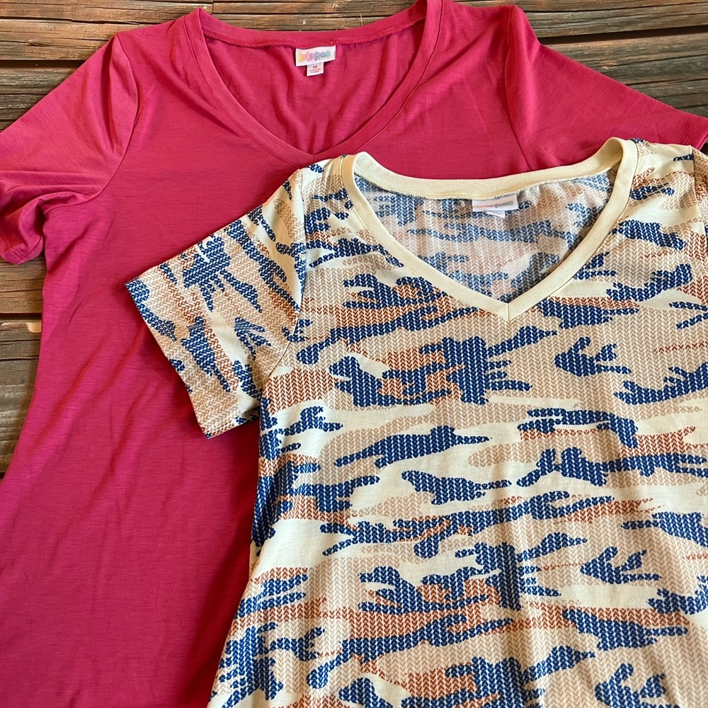 EUC LuLaRoe Christy, set of 2, sz Medium